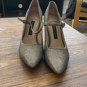 Dana Buchman Silver Heels